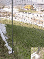 7.5' x 100' Angle Steel Deer Fence Kit