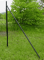 8' H Deer Fence Heavy End-2 Pack