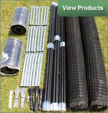 DEER FENCE KITS - CRITTERFENCE DEER FENCE KITS - CRITTERFENCE